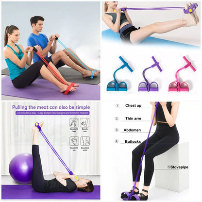 Tummy Trimmer Full Body Resistance Band for Home Workout