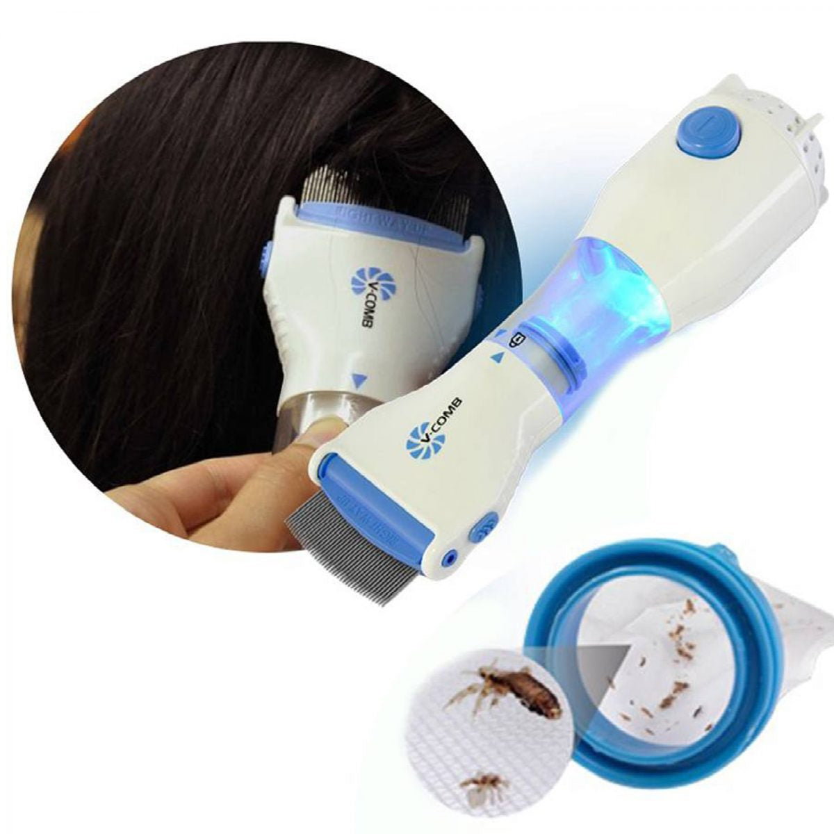 V-Comb Electric Anti Lice Machine
