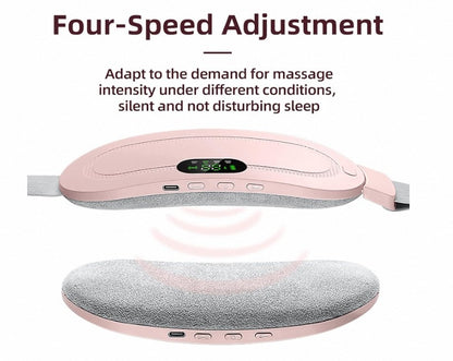 Period Cramp Relief Belt | Portable Electric Menstrual Heating Pad for Women & Girls